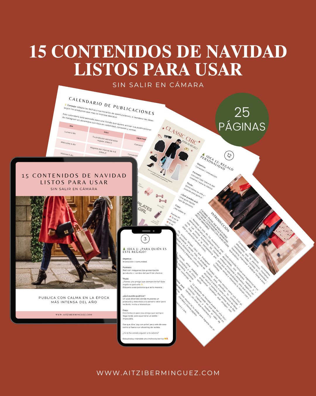 15 contenidos navidad
